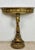 Italian Giltwood Demi-Lune Table with Marble Top, 1950 For Sale - Image 3 of 9