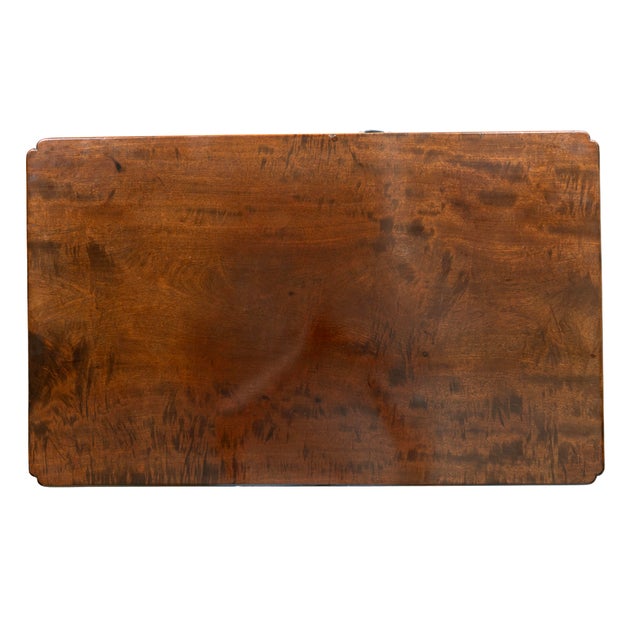 Brass George II Walnut Table For Sale - Image 8 of 10