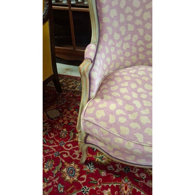 White Louis XV Bergère Armchairs, 1960, Set of 2 For Sale - Image 8 of 12