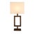 Orion is a table lamp made in Italy with a solid brass base. The base is created through a traditional casting process...