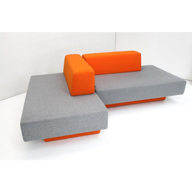 Modular Glyder 135 Bench Sofas by Avl for Lensvelt, 2010s, Set of 2 For Sale - Image 4 of 15