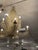 Pride Sasser for Cosona Manufacturing 10-Light Metal Coral Chandelier For Sale In San Francisco - Image 6 of 12