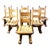 Brutalist Oak Dining Chairs, 1960s, Set of 6 For Sale - Image 12 of 12