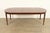 A beautiful Federal or Hepplewhite style extension dining table By Kindel Furniture USA, Circa 1980s Gorgeous book-matched...