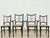 Viennese Art Nouveau Dining Chairs with Brass Backrests from Thonet, 1900s, Set of 4 For Sale - Image 5 of 17