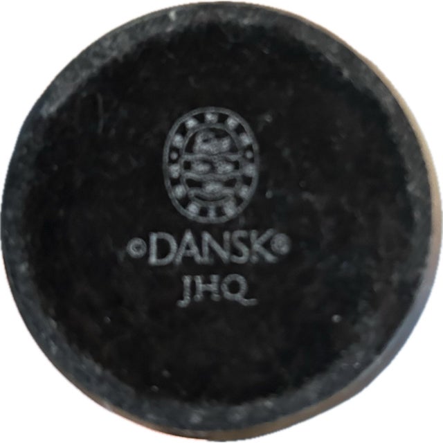 Dansk Vintage Dansk Denmark Bronze Candlestick Holders Pair 9.5” Jens Quistgaard MCM For Sale - Image 4 of 5