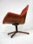Wood Rare Plycraft George Mulhauser Walnut Upholstered Swiveling Lounge Chair For Sale - Image 7 of 11