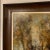 1960s Mid-Century Modern Signed Impressionistic Vertical Landscape Oil Painting For Sale - Image 5 of 6