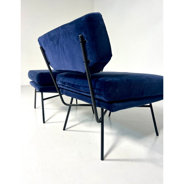 Mid-Century Modern Elettra Lounge Chairs by BBPR for Arflex, Set of 2 For Sale - Image 3 of 7