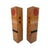 Mid-Century Modern Artisan Made Wood and Resin Salt & Pepper Shakers- a Pair For Sale - Image 11 of 12