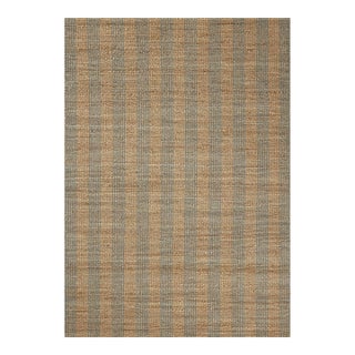 Chris Loves Julia x Loloi Judy Natural / Sky 8'-6" x 11'-6" Area Rug For Sale