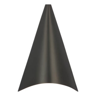 Kelly Wearstler for Visual Comfort Signature Piel 9" Indoor/Outdoor Wall Wash in Bronze For Sale