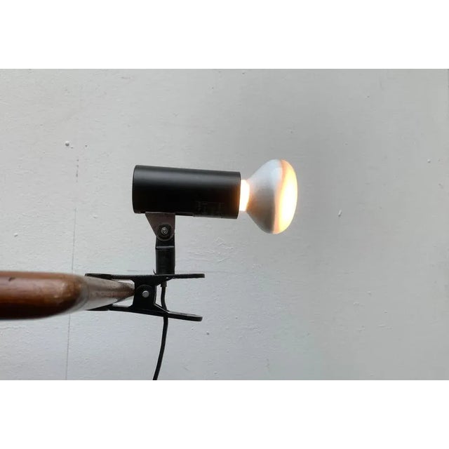 Postmodern German Minimalist Clamp Lamp from Erco, 1980s For Sale - Image 14 of 18