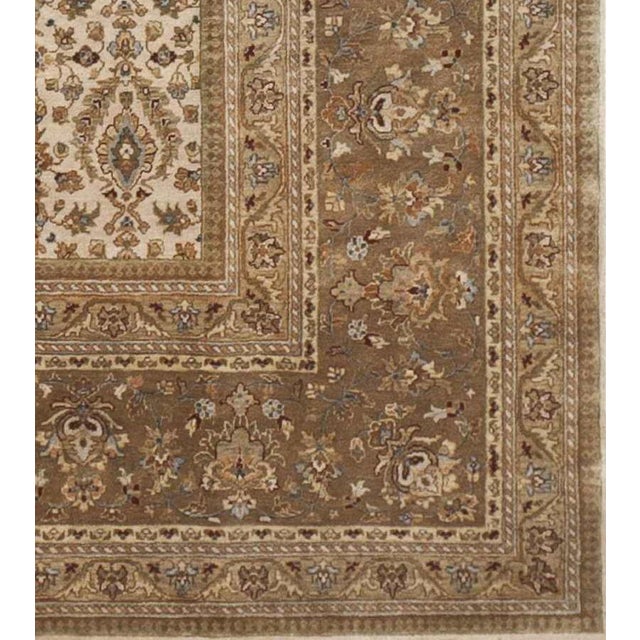 Hand-Knotted Indo-Persian Rug- 8'x 10' For Sale - Image 15 of 18