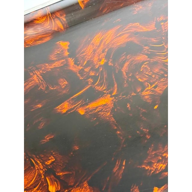 Metal and Faux Effect Tray, France, 1970s For Sale - Image 13 of 14