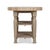 Farmhouse Farmhouse Butcher Block Kitchen Island - Rustic Oak Finish For Sale - Image 3 of 11