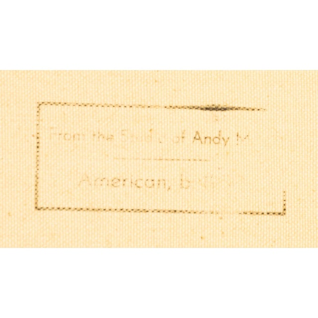 Andy Miller Abstract Composition Oil on Canvas For Sale In New York - Image 6 of 6