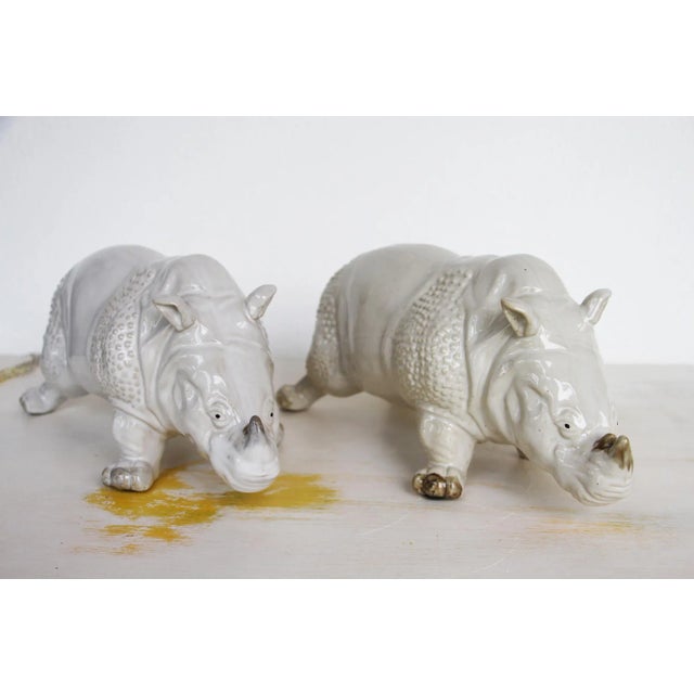 Circa: 1950. Origin: French. Material: Glazed earthenware. At this time, all purchases will be shipped from Lisbon,...