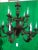 Vintage Italian Hand Carved 2 Tier Chandelier With 12 Lights For Sale - Image 12 of 13