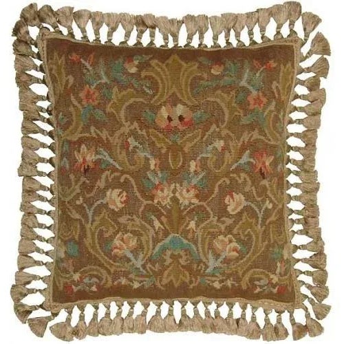 Overall measurements (inches) 20H x 20W x 4D. Overall Condition is New. Style: Aubusson. Dates to circa New.