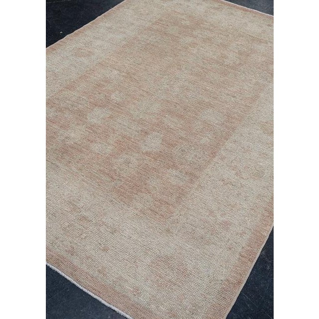 Textile Turkish Oushak Rug 5' x 7'5" For Sale - Image 7 of 9