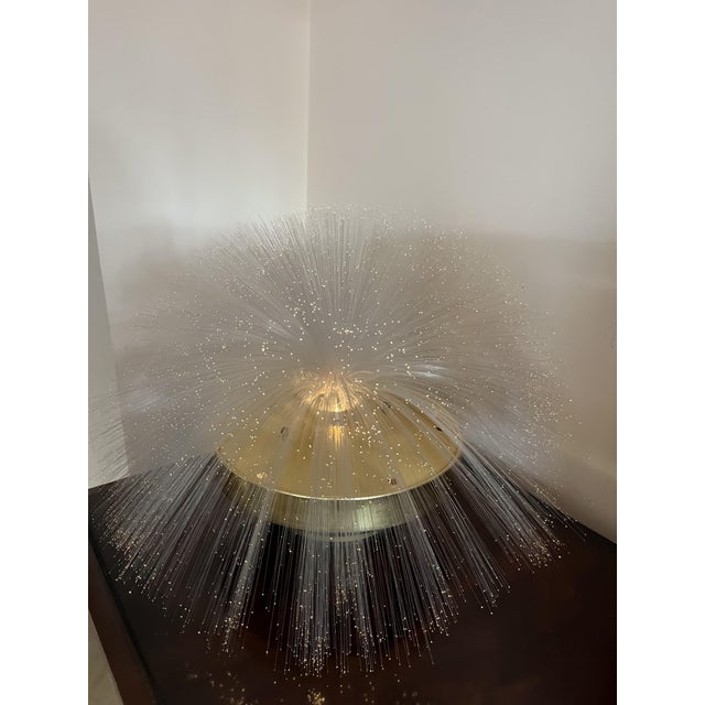 1960s Mid-Century Multicolored Fiber Optic Rotating Lamp, 1960s For Sale - Image 5 of 10