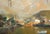 Contemporary Sausalito and Golden Gate Landscape in Oil on Canvas, Framed, Signed, 1980s by Calderon For Sale - Image 3 of 5