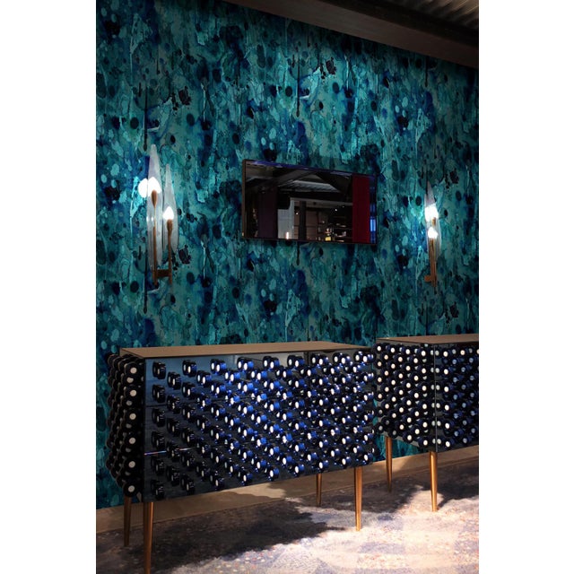 Storm Blotch Superwide Wallpaper Chairish