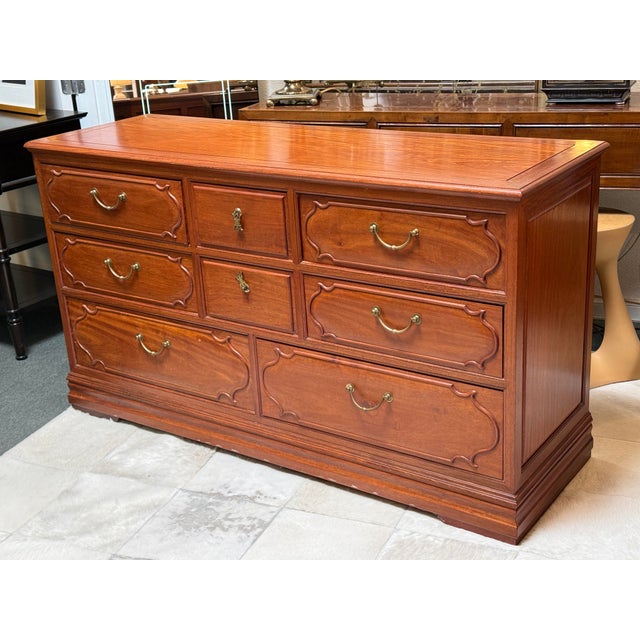 Rosewood Mid 20th Century Dresser, Vintage For Sale - Image 9 of 12
