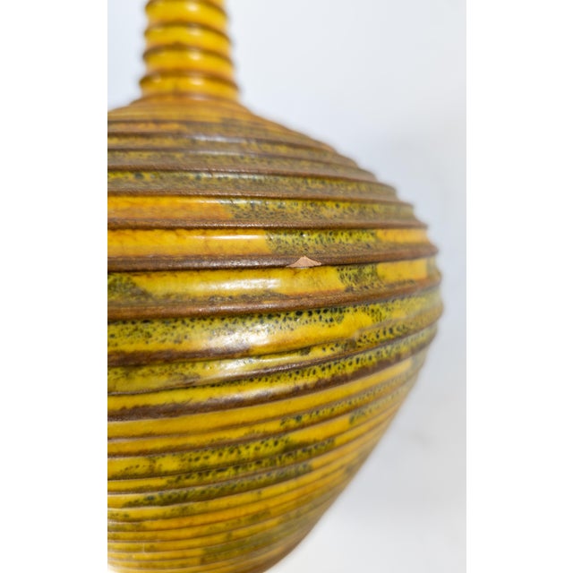 Mid-Century Modern Italian Art Pottery Vase by Alvino Bagni for Raymor For Sale - Image 10 of 14