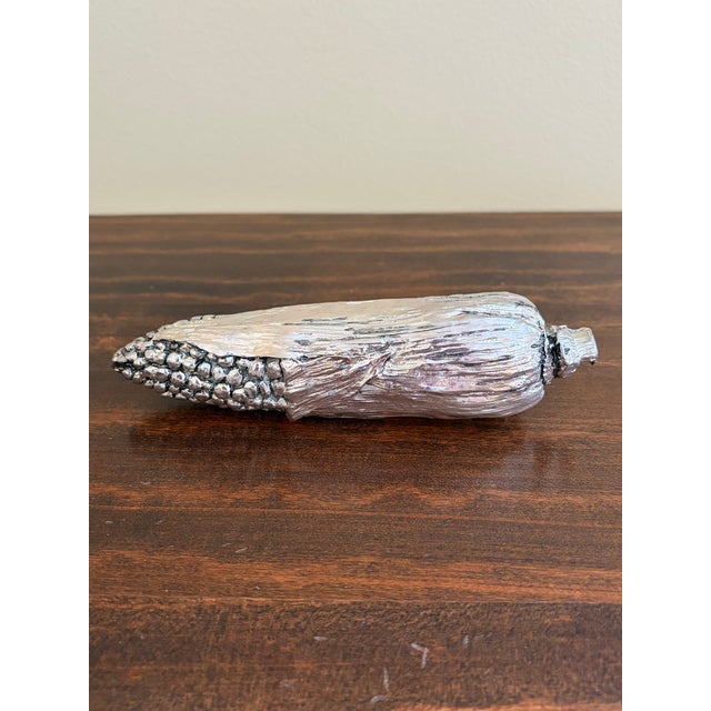 Mid-20th Century Silver Plated Fruit, Set of 5 For Sale - Image 11 of 11