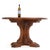 This striking 1940s brutalist dining table is masterfully crafted from substantial, solid oak. Its monumental pedestal...