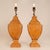 Aldo Tura Traditional English Table Lamps Vintage Chesterfield Style Vase Lamps Leather - a Pair For Sale - Image 4 of 12