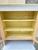 Antique French Country Farmhouse White 2 Piece Step Back Hutch Kitchen Cupboard For Sale - Image 11 of 12