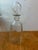 Glass Antique Hand Blown Glass Decanter With Agave Leaf and Beautiful Globe Top For Sale - Image 7 of 14