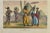 Ancient African Customs is a lithograph made by Auguste Wahlen in 1844. Hand colored. Good condition. At the center of the...