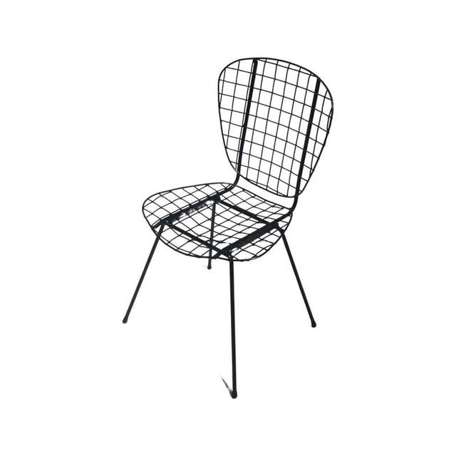 Vintage Wire Outdoor Chair, Holland For Sale - Image 6 of 10