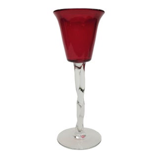 1960s Blenko Regal Chalice Vase For Sale