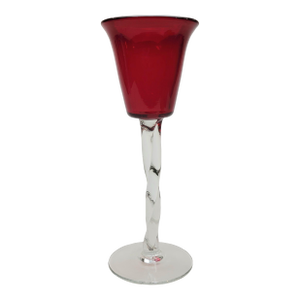 1960s Blenko Regal Chalice Vase