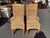 Set of 4 French Vintage Banana Leaf Dining Chairs For Sale In New York - Image 6 of 7