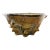 Contemporary George Gilbert Sculpture Ceramic Pottery Gothic Faces Large Accent Bowl For Sale