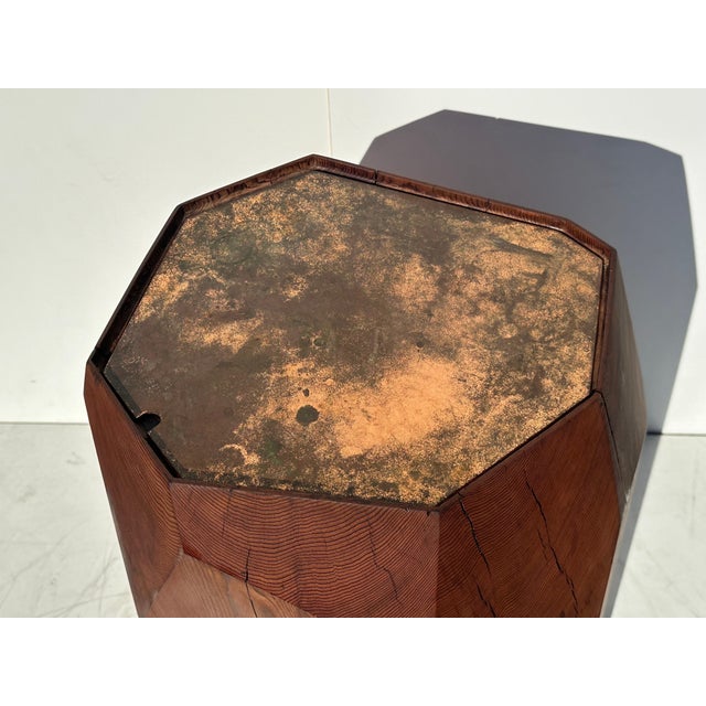 Studio Made Douglas Fir Sculptural Pedestal For Sale - Image 10 of 12