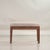 Modern Elegant Small French 40's Cerused Oak and Shearling Bench For Sale - Image 3 of 7