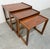 Mid-Century Modern Mid-Century Danish Modern Teak Nesting Tables -Set of 3 For Sale - Image 3 of 7