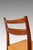 Rare MCM Single Dining / Desk Chair in Solid Teak & Original Leather Upholstery Attributed to Yngve Ekström for Gemla Diö, Sweden, C. 1950s For Sale - Image 12 of 18