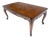 Carved Oak Country French Refractory Parquetry Dining Table Table 2x29" Leaves For Sale