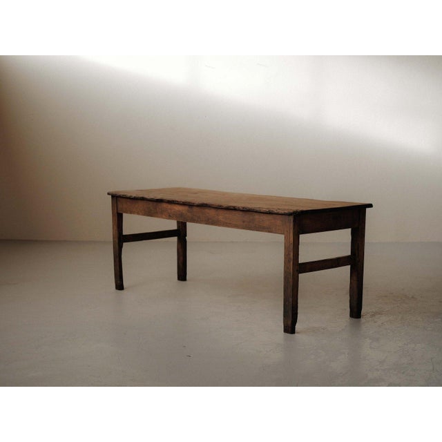 Antique French Farm Table in Wood, 1890s For Sale - Image 10 of 18