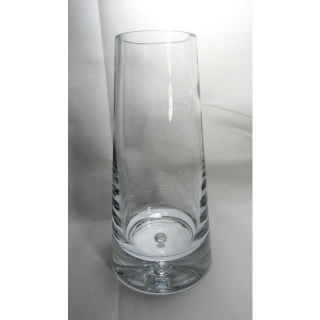 Mid-Century Modern Blown Glass Vase For Sale - Image 4 of 10