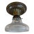 Rare Vintage Holophane Flushmount Ceiling Light Fixture For Sale