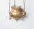 Antique Greek Orthodox Byzantine Brass Sanctuary Vigil Oil Lamp, 1920 For Sale - Image 4 of 12